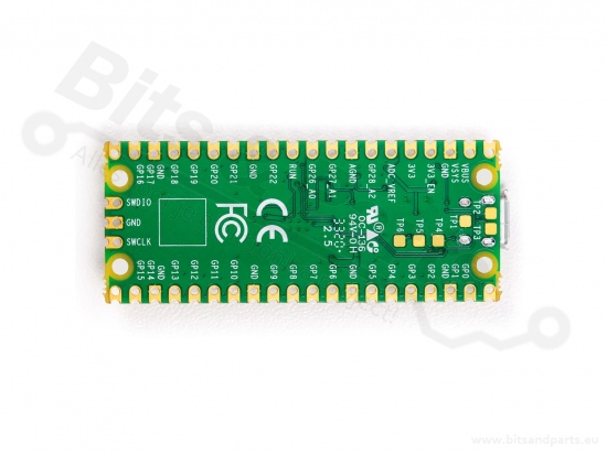 Raspberry Pi Pico - RP2040 - Cortex-M0+  - MicroUSB